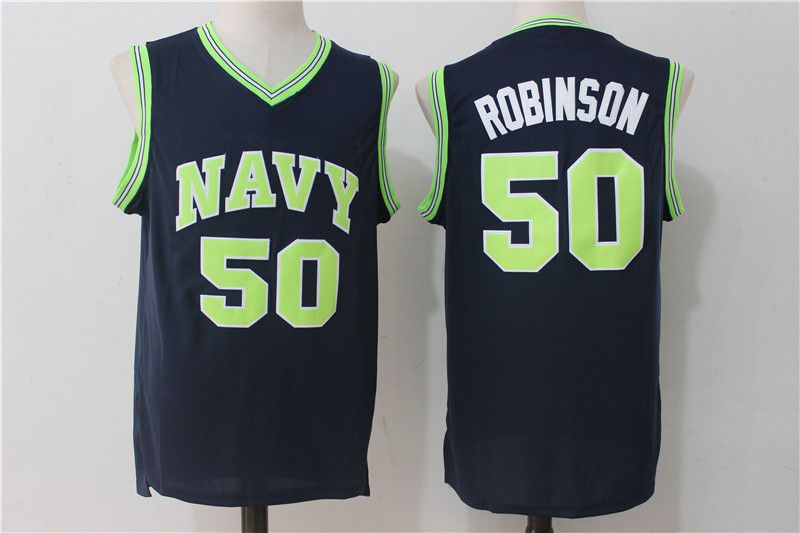 Men San Antonio Spurs #50 Robinson Blue NBA Jerseys->san antonio spurs->NBA Jersey